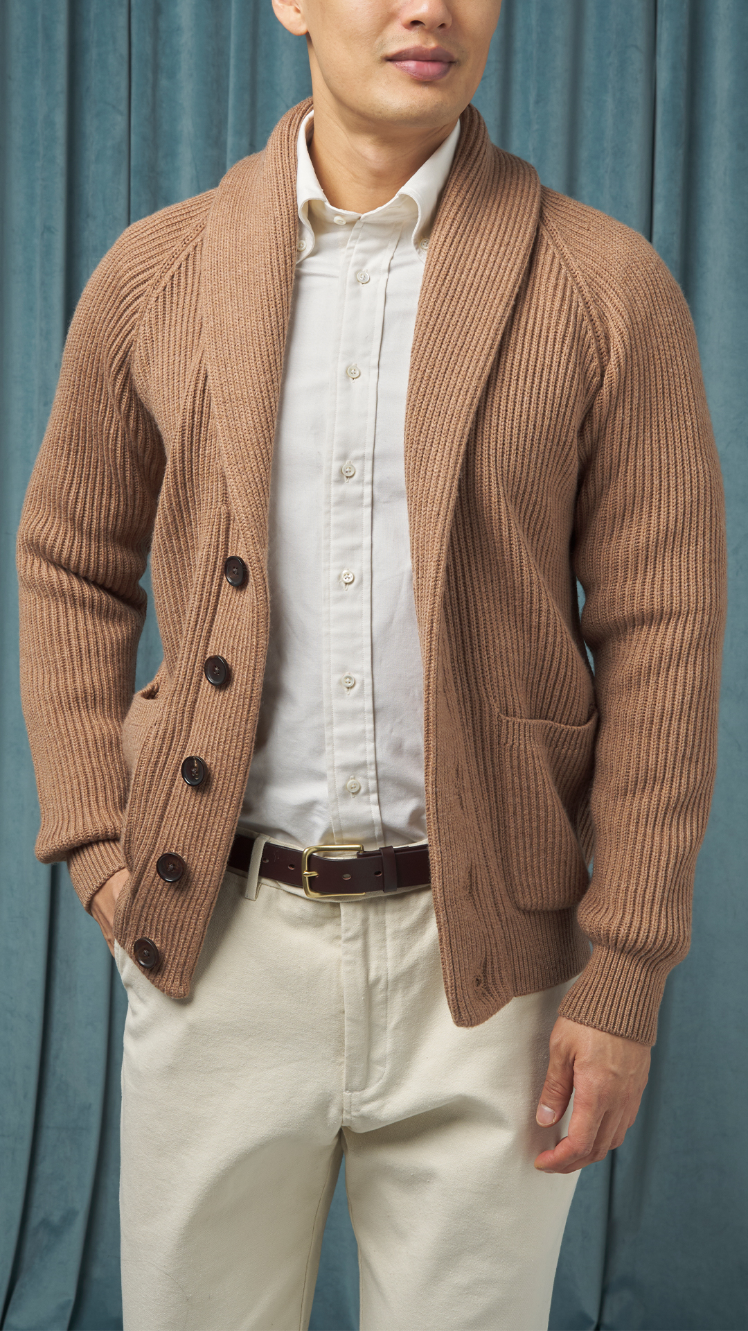 定価8.6万wjk bulky wool shawl collarカーディガンL 定価8.6万wjk bulky wool shawl collarカーディガンL 定価8.6万wjk